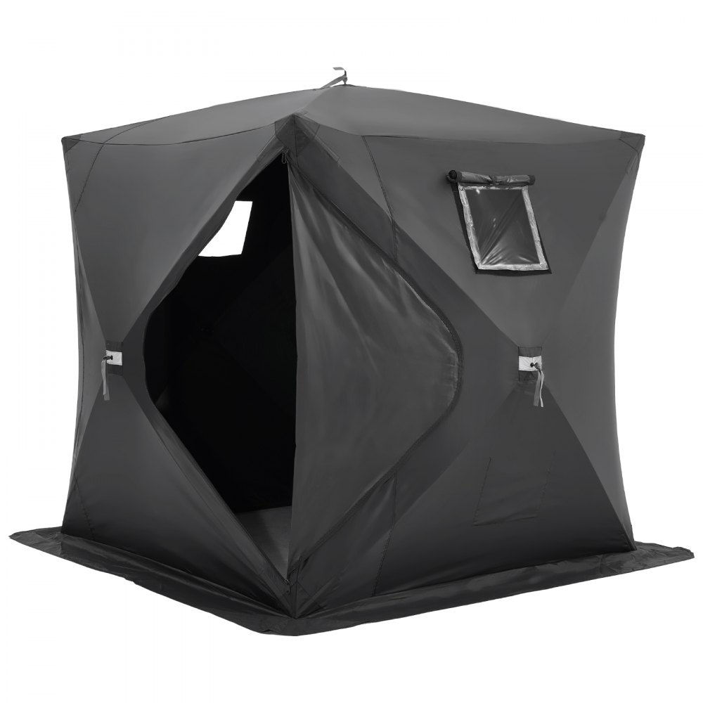 VEVOR 3-4 Person Ourdoor Portable Ice Shelter Pop-Up Isfiske Shanty Telt