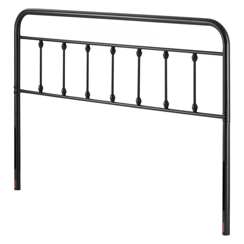 VEVOR Metal Headboard, Queen Size Headboard with Adjustable Height, Metal Headboard for Queen Size Bed, W59.65 x H40.55 x D1.5 inches, Ideal for Bedroom, Hotel, Homestay, Dormitory, Black