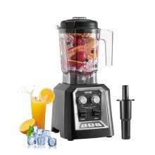 VEVOR Blender for Smoothies, 68 oz 1400W, Professional Blender with Powerful Motor, Multi-Functional Food Processing Blender with Grinder Container for Smoothie/Milkshake/Juice, Fits for Kitchen