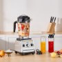 VEVOR Blender for Smoothies, 85 oz 1400W, Professional Blender with Powerful Motor, Multi-Functional Food Processing Blender with 2 Cups for Smoothie/Milkshake/Juice, Fits for Kitchen