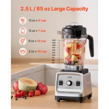 85 oz 1400W Blender for Smoothies Food Processing Blender for Kitchen