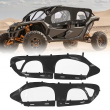 UTV Cab Enclosure Upper Doors Set for Can-Am Maverick X3 MAX 4-Seater 2017-2024