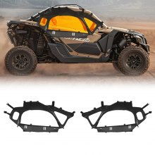 UTV Cab Enclosure Upper Doors Zipper for Can-Am Maverick X3 2-Seater 2017-2025
