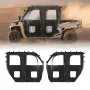 VEVOR Cab Enclosure Upper Doors, Compatible with CFMOTO Uforce 1000 XL 2022-2024, Soft Upper Doors, Windproof Waterproof Upgraded Zipper UTV Soft Side Window Kit, Fit with Side Mirrors and Windshields