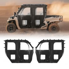 UTV Cab Enclosure Upper Doors Set Zipper for CFMOTO Uforce 1000 XL 2022-2024