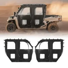 UTV Cab Enclosure Upper Doors Set Zipper for CFMOTO Uforce 1000 XL 2022-2024