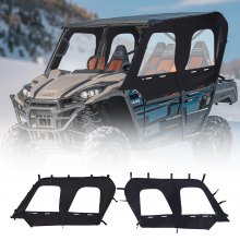 UTV Cab Enclosure Upper Doors Set Zipper Enclosure for Kawasaki Teryx4 2012-2022