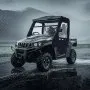 VEVOR Cab Enclosure Upper Doors, Compatible with Hisun 500 700/Axis 500 700, Soft Upper Doors, Windproof & Waterproof Upgraded Zipper UTV Soft Side Window Kit, Work with Side Mirrors and Windshields