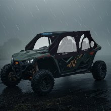 UTV Cab Enclosure Upper Doors Set for Polaris RZR PRO 2020-2024/Turbo 2022-2024