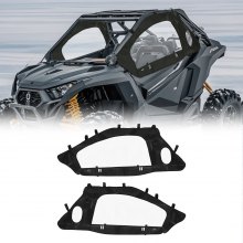 UTV Cab Enclosure Upper Doors Zipper for Polaris RZR PRO XP/Turbo R 2020-2024