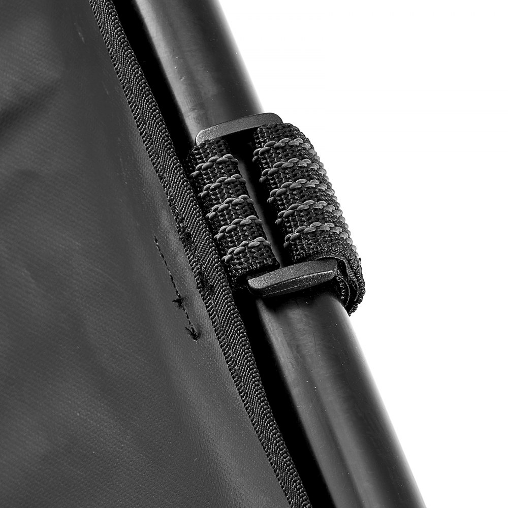 VEVOR Cab Enclosure Upper Doors, Compatible with Polaris RZR XP 1000/XP Turbo 2014-2023, Soft Upper Doors, Windproof Upgraded Zipper UTV Soft Side Window Kit, Work with Side Mirrors and Windshields