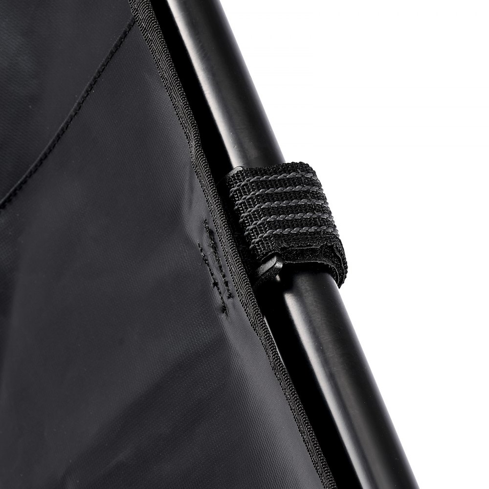 VEVOR Cab Enclosure Upper Doors, Compatible with Polaris RZR XP4 1000/Turbo 2014-2023, Soft Upper Doors, Windproof Upgraded Zipper UTV Soft Side Window Kit, Work with Side Mirrors and Windshields