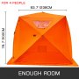 Ice Fishing Shelter Tent Portable House Outdoor Fish Equipment W/ Carry Bag