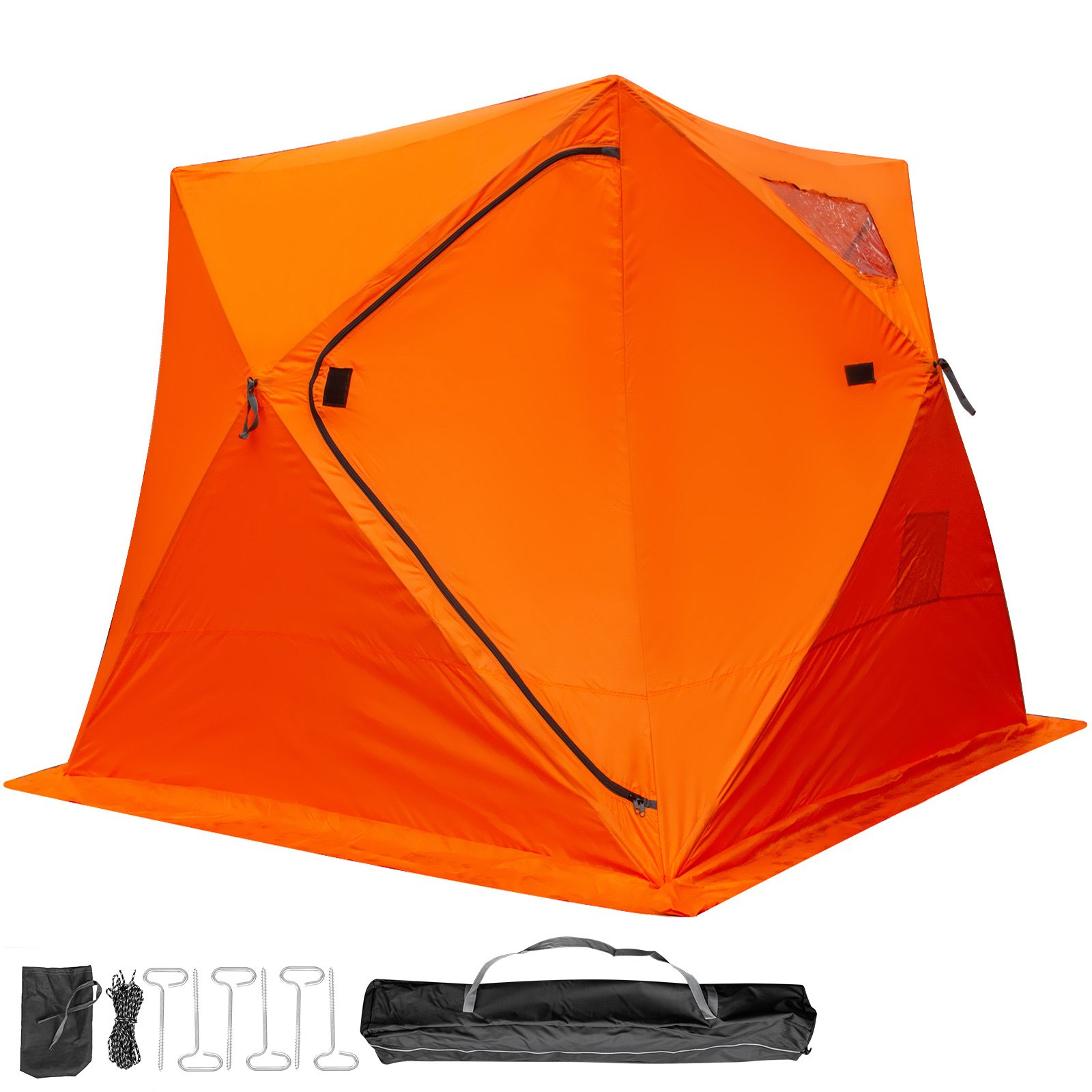 Ice Fishing Shelter Tent Portable House Outdoor Fish Equipment W/ Carry Bag