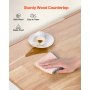 52in Kitchen Island Cart Rolling Storage Cabinet Table with Drawer Drop Leaf