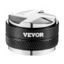 VEVOR Coffee Distributor 53mm, 2-in-1 Adjustable Espresso Distributor with Fan-Shaped Base, Coffee Distributor 304 Stainless Steel with Easy-to-Disassemble Design