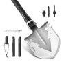 VEVOR Survival Shovel, 11 in 1 Camping Shovel Folding Multitool, Military Grade Portable Compact Tactical Shovel, Multifunction for Off-Roading, Camping, Hiking, Outdoor, Survivalist and Emergency