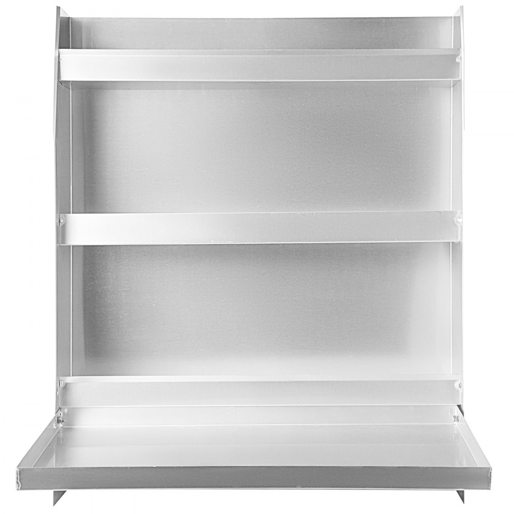 Trailer Door Cabinet Trailer Cabinet Aluminum 33.4x26.3x7.2 Inch Storage Cabinet