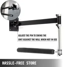 VEVOR Boxing Spinning Bar Wall Mount,Black Punching Spinning Bar for Boxing Speed Trainer,Boxing MMA Speed Reflex Training Equipment for Teenagers and Adults,Exercise Release Stress Lose Weight
