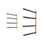 VEVOR Wall Kayak Storage Rack, 4-Capacity Wall Mounted Kayak Holders for Kayak Canoe Paddle Board, Kayak Storage Hooks with Adjustable Padded Arms, 181.4 kg Load Kayak Hanger for Indoor Outdoor Garage