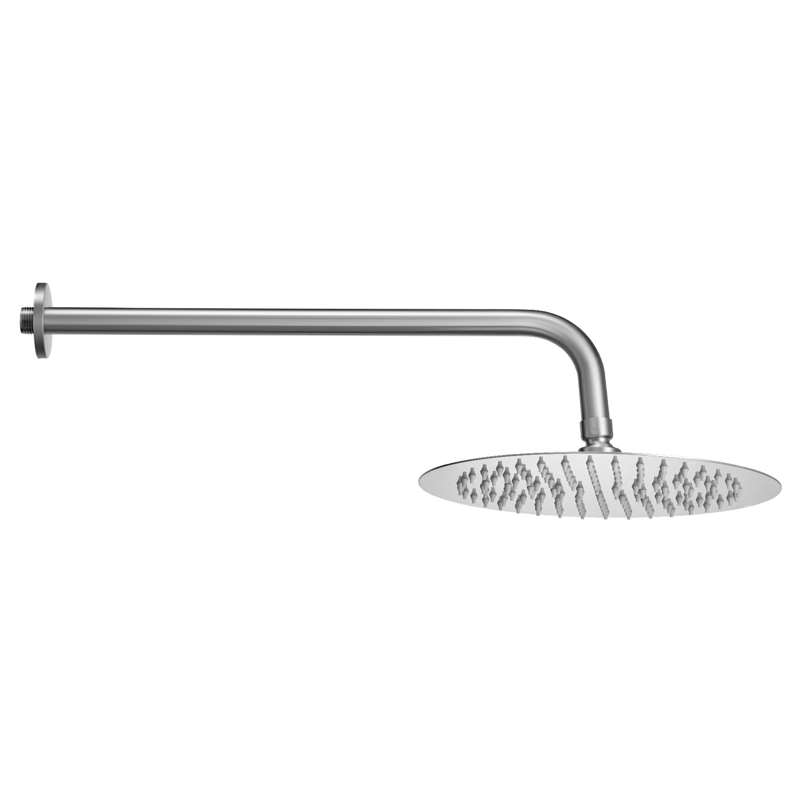 VEVOR Shower Faucet Set, Rainfall Bathroom Shower System with 10-Inch Round Rain Shower Head and Handheld Spray, Wall Mounted Bath Fixtures with Brass Valve and Trim Kit, Brushed Nickel