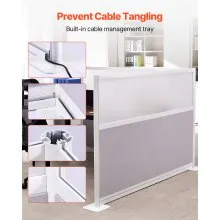 VEVOR Office Dividers Privacy Partition 2PCS 72" x 48" Workstation Divider Walls