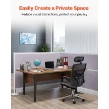 VEVOR Office Dividers Privacy Partition 72" x 48" Workstation Cubicle Partitions