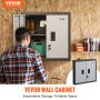 VEVOR Foldable Wall Cabinet Garage Cabinet Wall Mounted 26