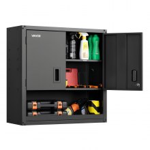 VEVOR Metal Wall Cabinet 30 inch Garage Wall Cabinet with Adjustable Shelf