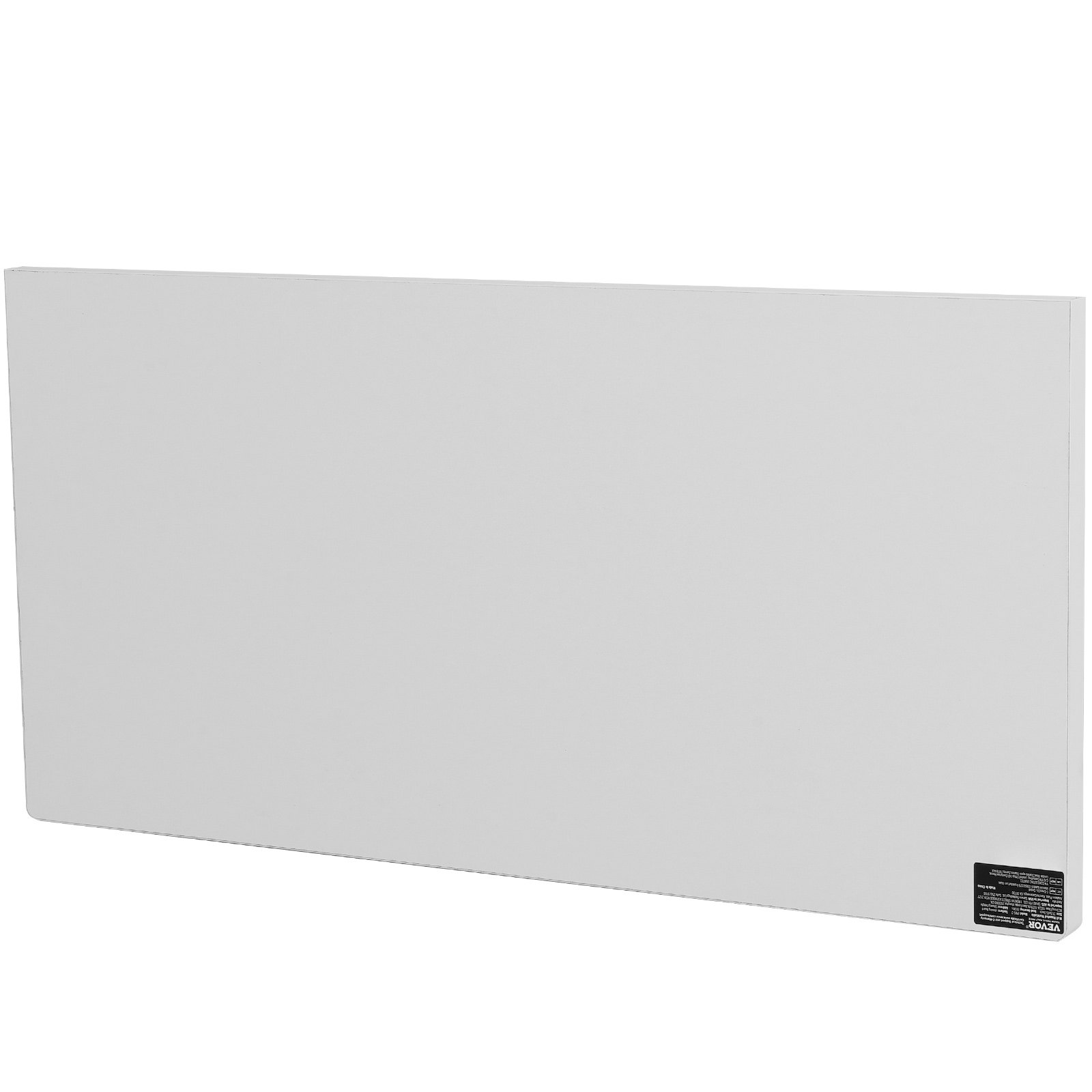 VEVOR Wall Mounted Folding Table, 800 x 400 mm Wall Mount Drop Leaf Table, Floating Desk with Iron Bracket, Fold Down Desk for Small Spaces, Home Office, Dining, Laundry Room, Kitchen, Bar, White