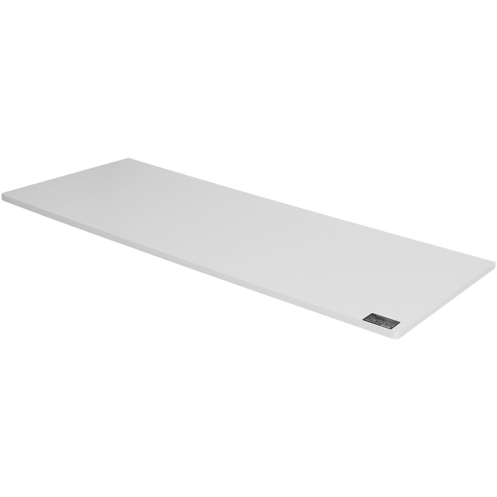 VEVOR Wall Mounted Folding Table, 1100 x 460 mm Wall Mount Drop Leaf Table, Floating Desk with Iron Bracket, Fold Down Desk for Small Spaces, Home Office, Dining, Laundry Room, Kitchen, Bar, White