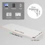 VEVOR Wall Mounted Floating Folding Table Laptop Desk Home Office 43.31x18.11 in