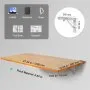 VEVOR Wall Mounted Floating Folding Table Laptop Desk Home Office 47.24x19.69 in