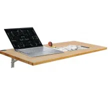 VEVOR Wall Mounted Floating Folding Table Laptop Desk Home Office 47.24x19.69 in