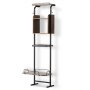 VEVOR Pet Feeding Station with Storage, Elevated Dog Bowls, Raised Dog Bowl Stand, Dog Food Storage and Feeder Station with Storage Shelves, Pet Toy Storage Organizer, for Large Medium Small Dogs