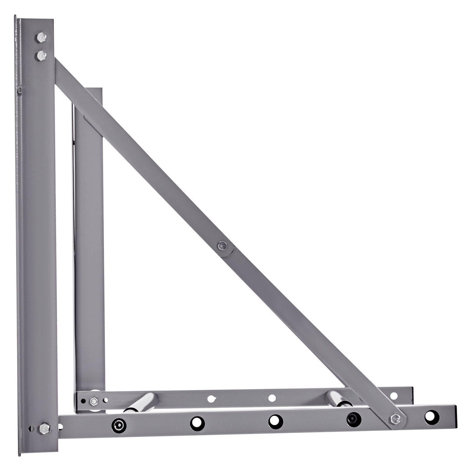 VEVOR Wall Mounted Folding Tire Rack, 32" - 48" Adjustable Tire Rack, Q235 Heavy-Duty Steel Tire Storage Rack for R14-R20 inch Standard Tires, Max 300lbs Load Capacity for Garage Workshop Repair Shop
