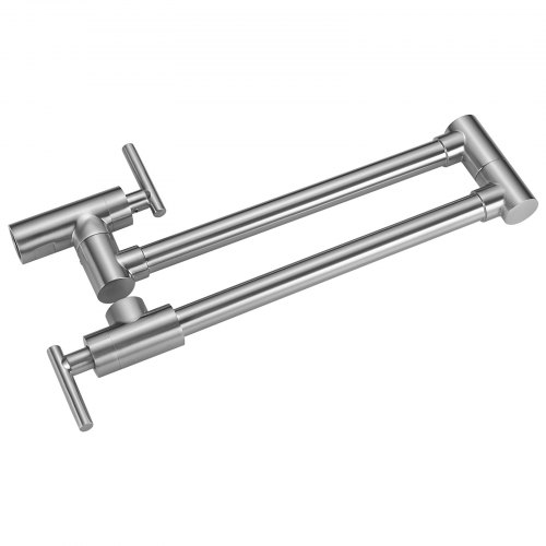 VEVOR Pot Filler Faucet, Solid Brass Commercial Wall Mount