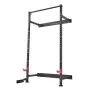 VEVOR Folding Power Cage, Wall-Mounted Power Rack Squat Rack, Multifunctional Strength Training Workout Equipment with Landmine Holder, Adjustable J-Hooks & Pull-Up Bar for Home Gym, 545KG Capacity