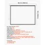 VEVOR Motorized Projector Screen, 120 inch 4:3 1080 HD Electric Projector Screen, Wall Mounted Projection Dispaly Projector with Remote Control, Automatic Movie Screen for Family Home Office Theater