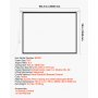 VEVOR Motorized Projector Screen, 3048 mm 4:3 1080 HD Electric Projector Screen, Wall Mounted Projection Dispaly Projector with Remote Control, Automatic Movie Screen for Family Home Office Theater