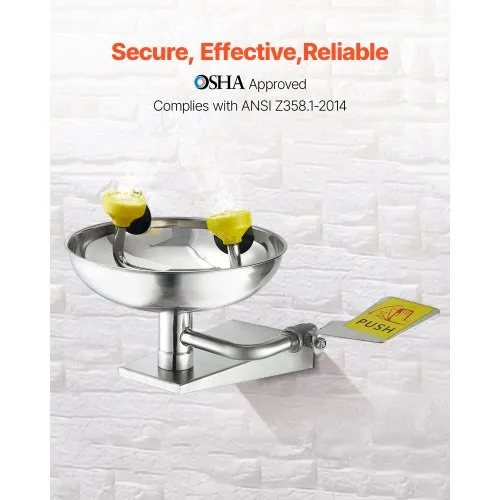 Kit 304 Stainless Steel Station, Wall-Mounted Emerg Produktbild-Vorschau 8