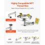 Eyewash Emergency Face Eye Washing Station Stainless Steel Wall-Mounted