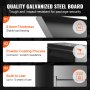 VEVOR Package Delivery Boxes for Outside 13.9"x11.6"x42", Galvanized Steel Delivery Box for Packages With Coded Lock, Anti-theft Baffle, IPX3 Waterproof Package Drop Box for Outside, Porch, Curbside