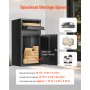 VEVOR Package Delivery Boxes for Outside 35.8 in Lockable Parcel Drop Box