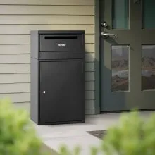 VEVOR Package Delivery Boxes for Outside 35.8 in Lockable Parcel Drop Box