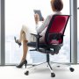VEVOR Office Chair Base Replacement, 28", 2500 lbs Static Load Capacity, Heavy Duty Universal Computer Desk Chair Stool Base Part with Reinforced Metal Legs, Desk Chair Base Replacement Parts, Silver