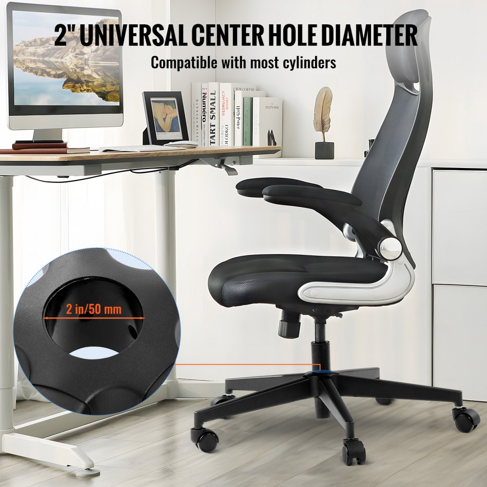 VEVOR Office Chair Base Replacement 71.1 cm Heavy Duty Metal Stool Base 1134 kg