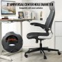 Base de remplacement pour chaise de bureau VEVOR, base de tabouret en métal robuste de 28 po, 2 500 lb