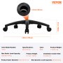 VEVOR Office Chair Base Replacement 710 mm Heavy Duty Swivel Chair Base 1134 kg