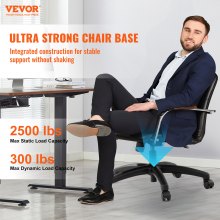 VEVOR Office Chair Base Replacement 710mm Swivel Chair Base 1134kg 100mm Stroke